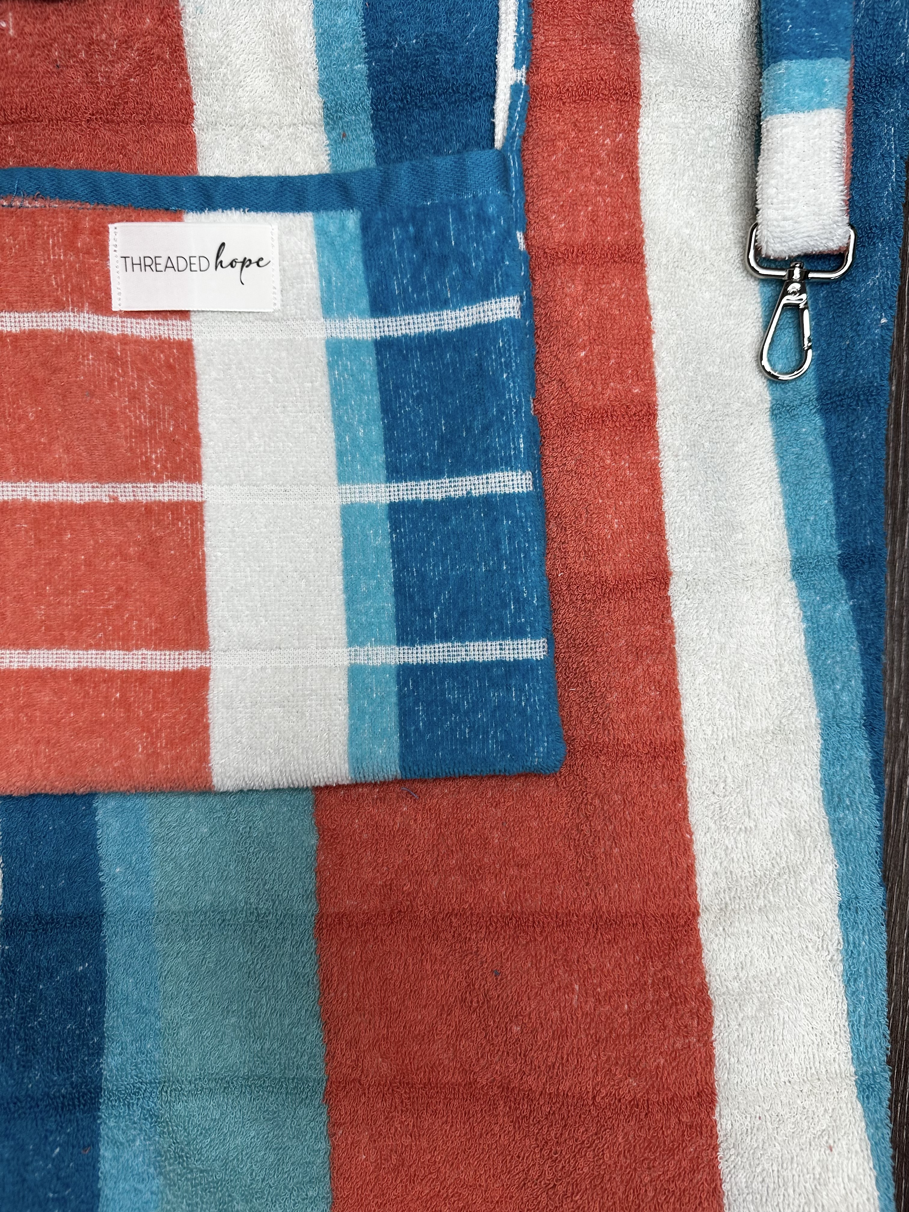 Striped Towel Tote Bag thumbnail 2
