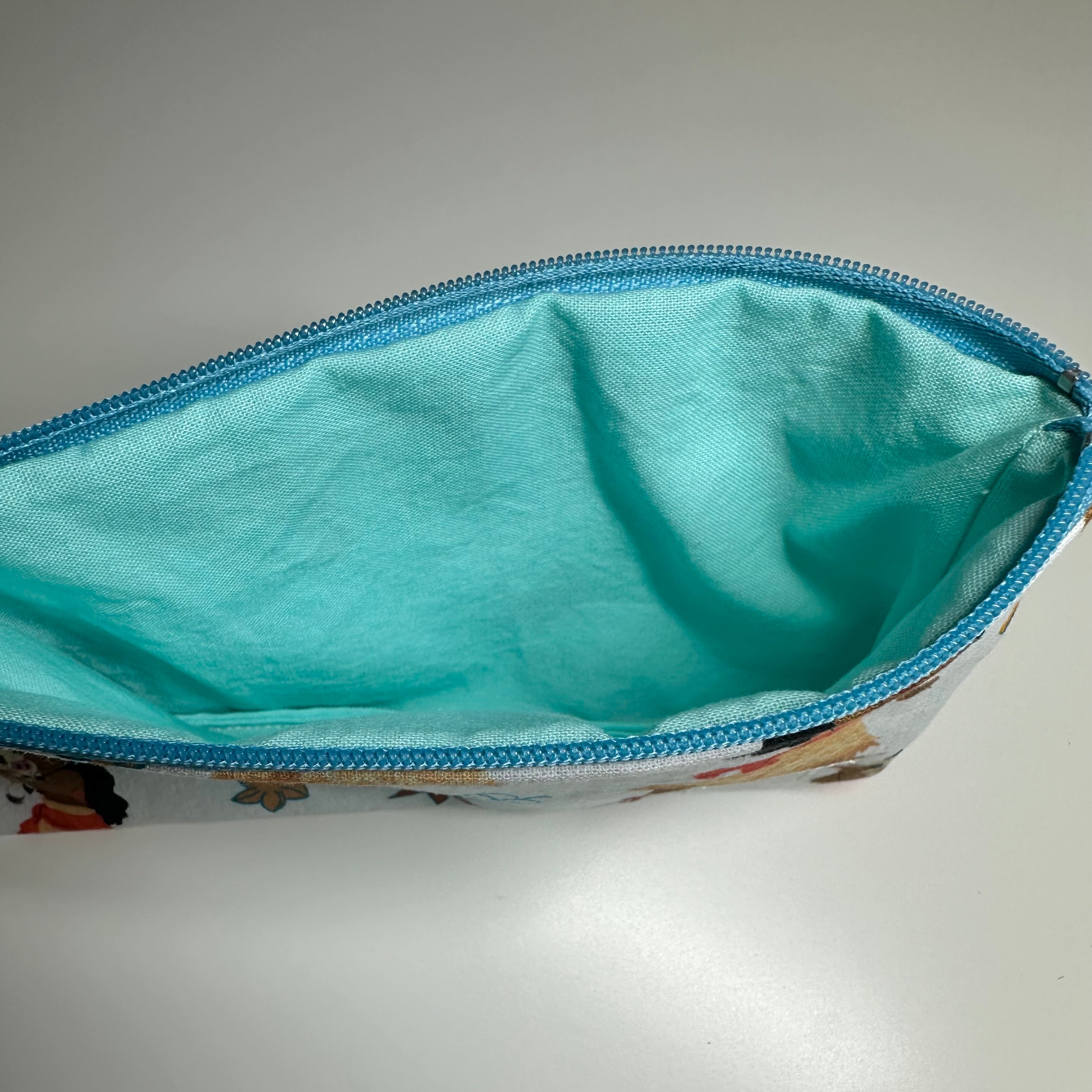 Disney Moana Cotton Zipper Pouch (7” x 4”) thumbnail 2
