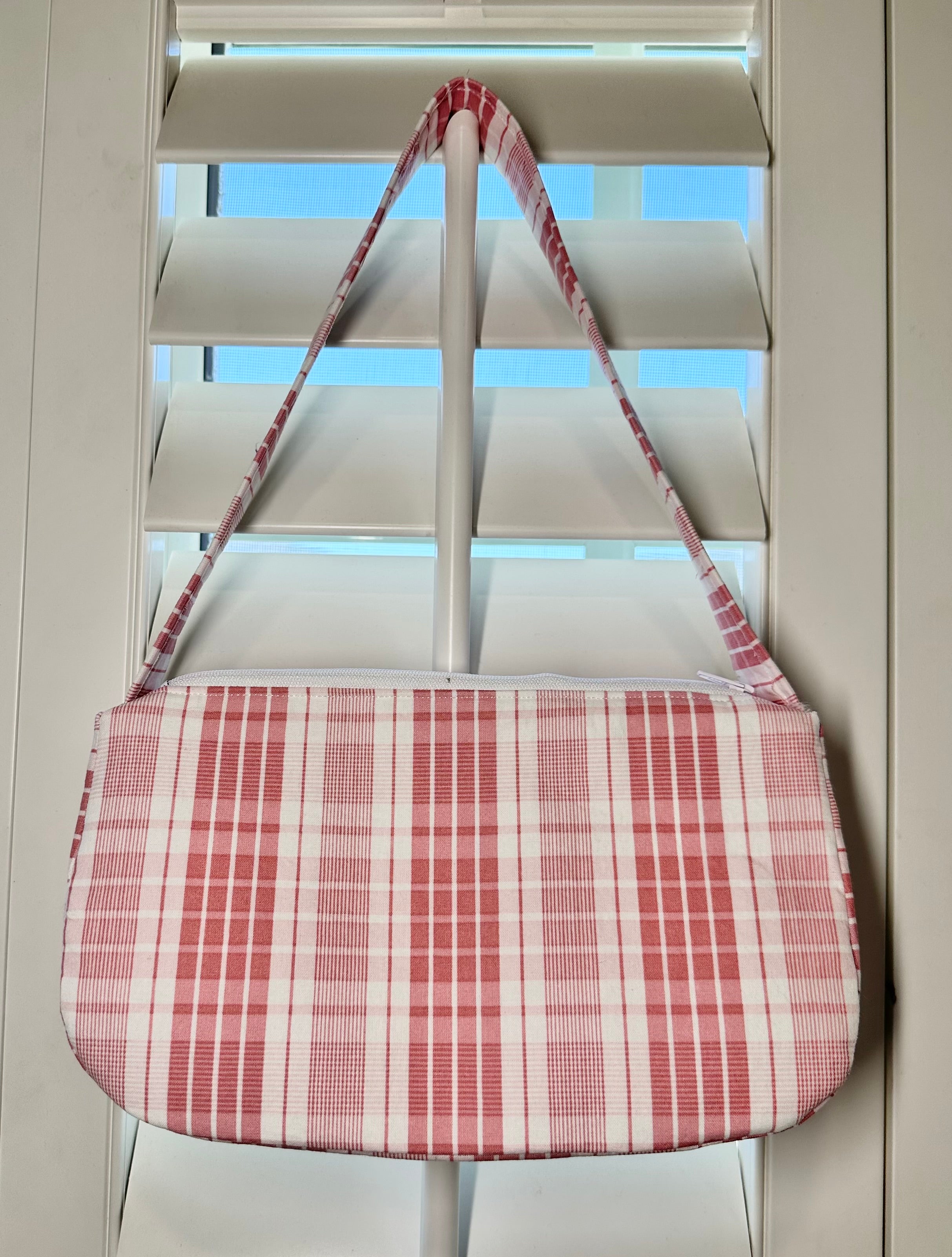 Plaid Pink Shoulder Bag thumbnail 2