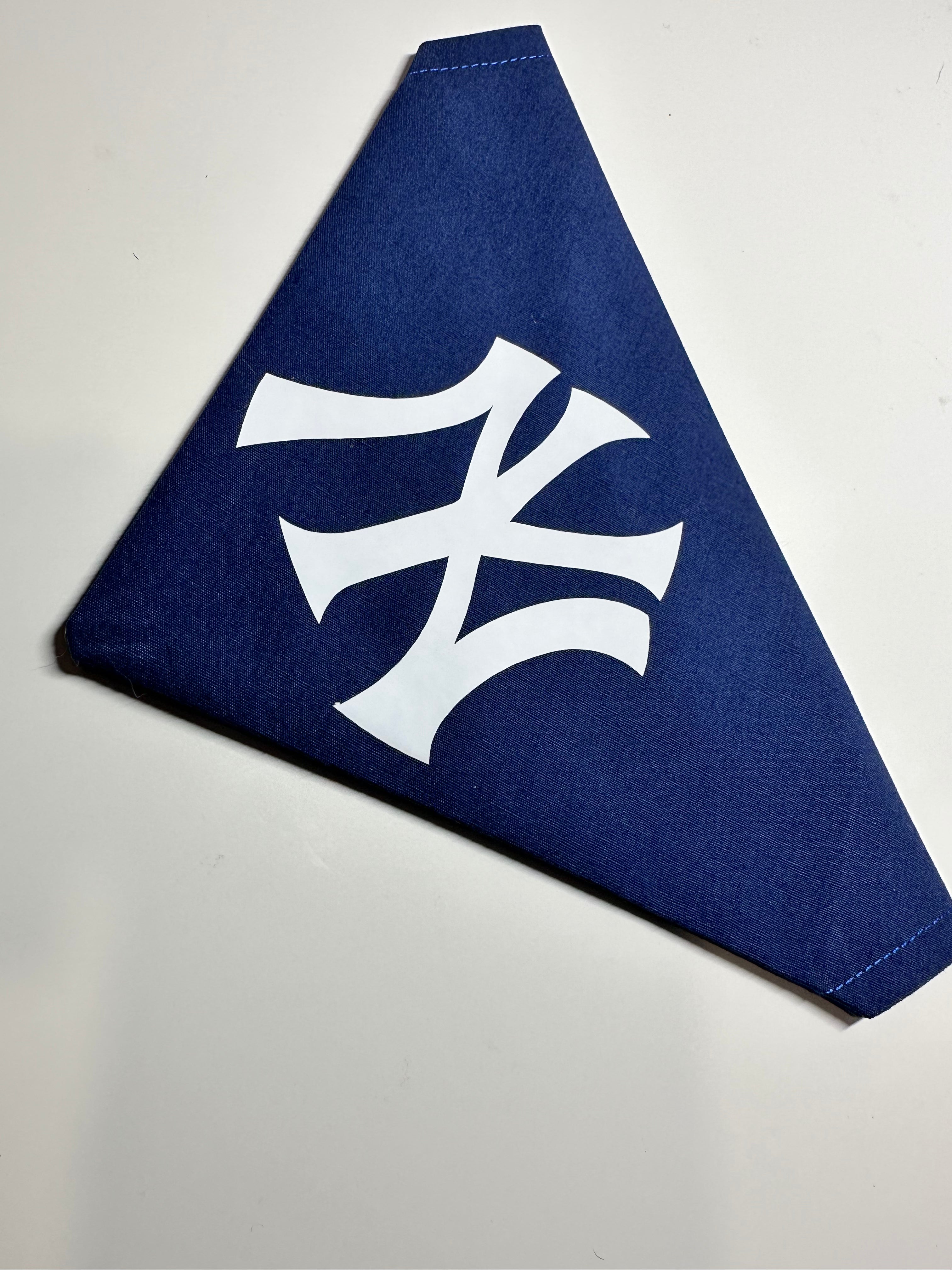 Yankees Over the Collar Dog Bandana thumbnail 2